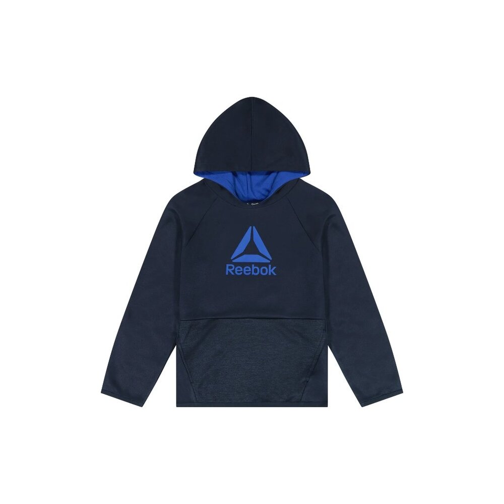 Reebok Boys Cool Down Hoodie Medium (8) Navy Blue New with Tag